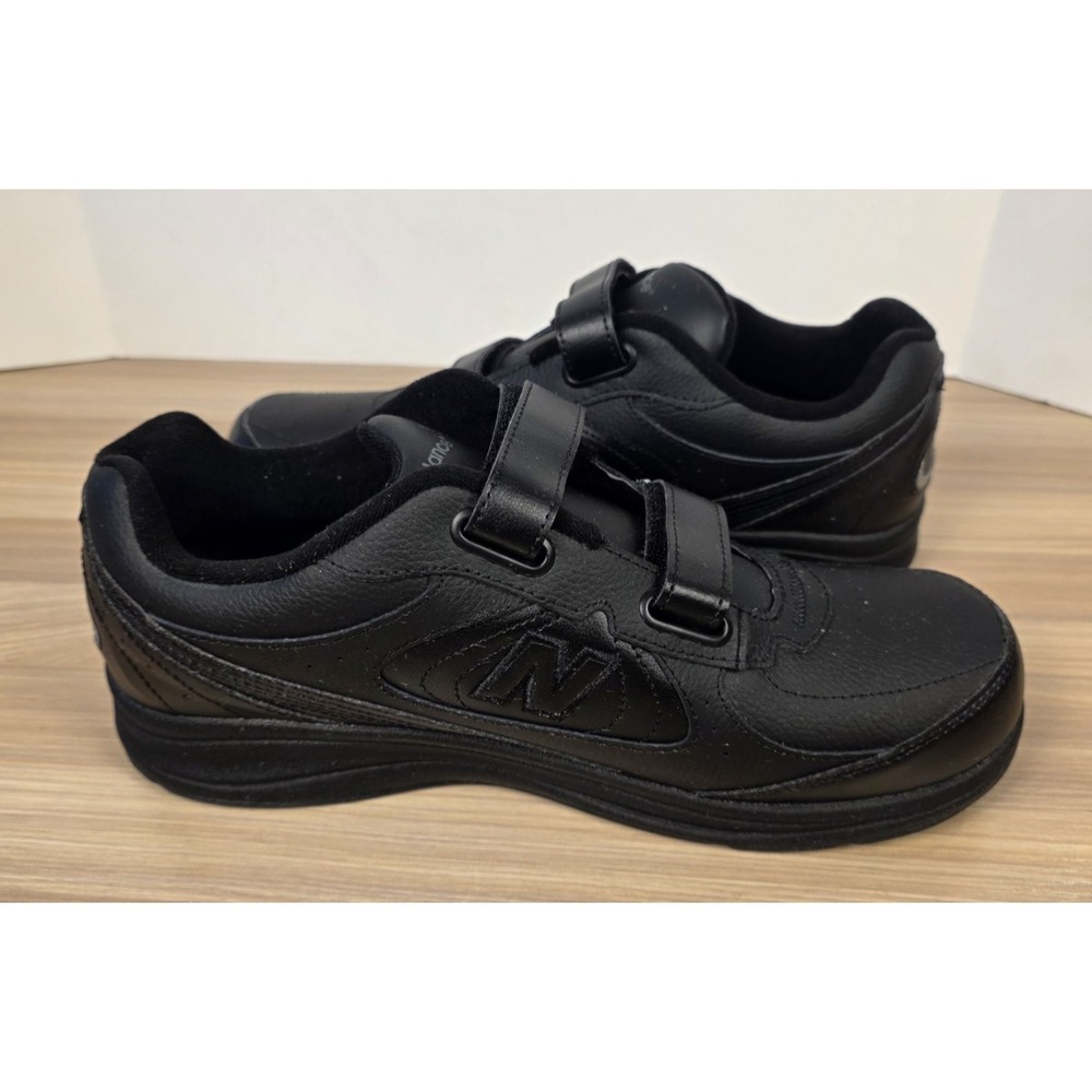 New Balance 577 Walking Shoes Womens Sz 12 2E Extra WIDE Black Hook/Loop WW577VK - Picture 4 of 10